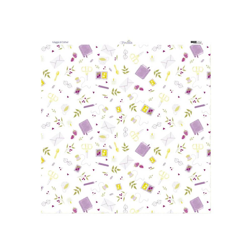 Bloc Scrapbooking 13 Hojas Pausa 30,5 cm Basic Crea - Image 7