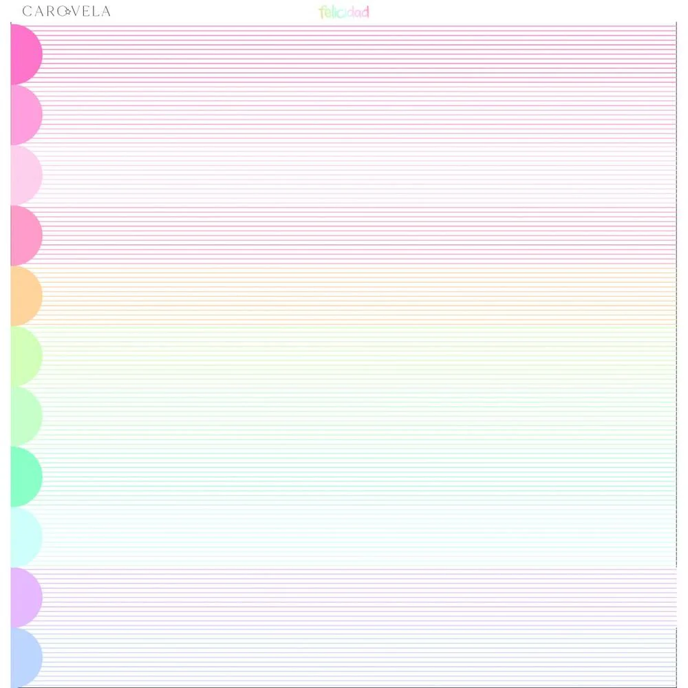 Bloc Scrapbooking 18 Hojas Felicidad Basic Crea - Image 11