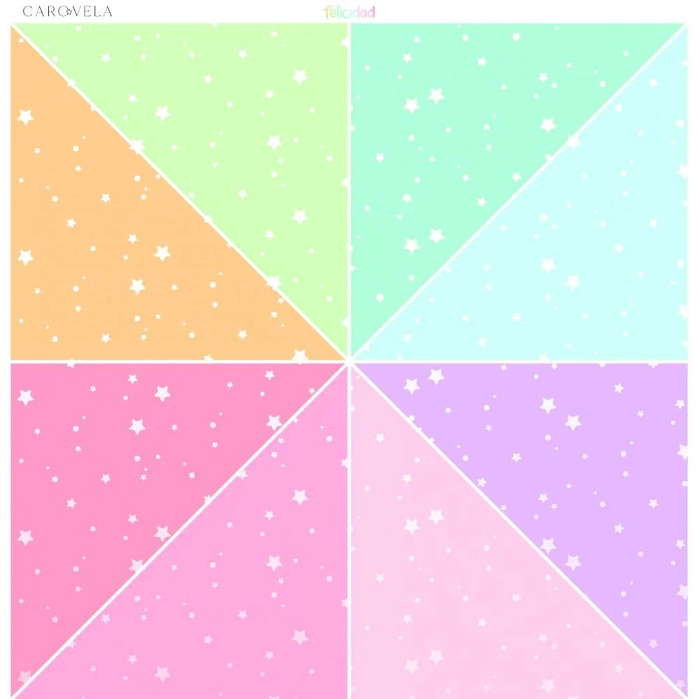 Bloc Scrapbooking 18 Hojas Felicidad Basic Crea - Image 2