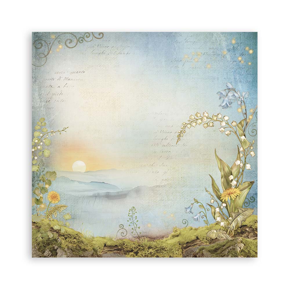Bloc Scrapbooking 22 Hojas Hidden Grove Stamperia - Image 15