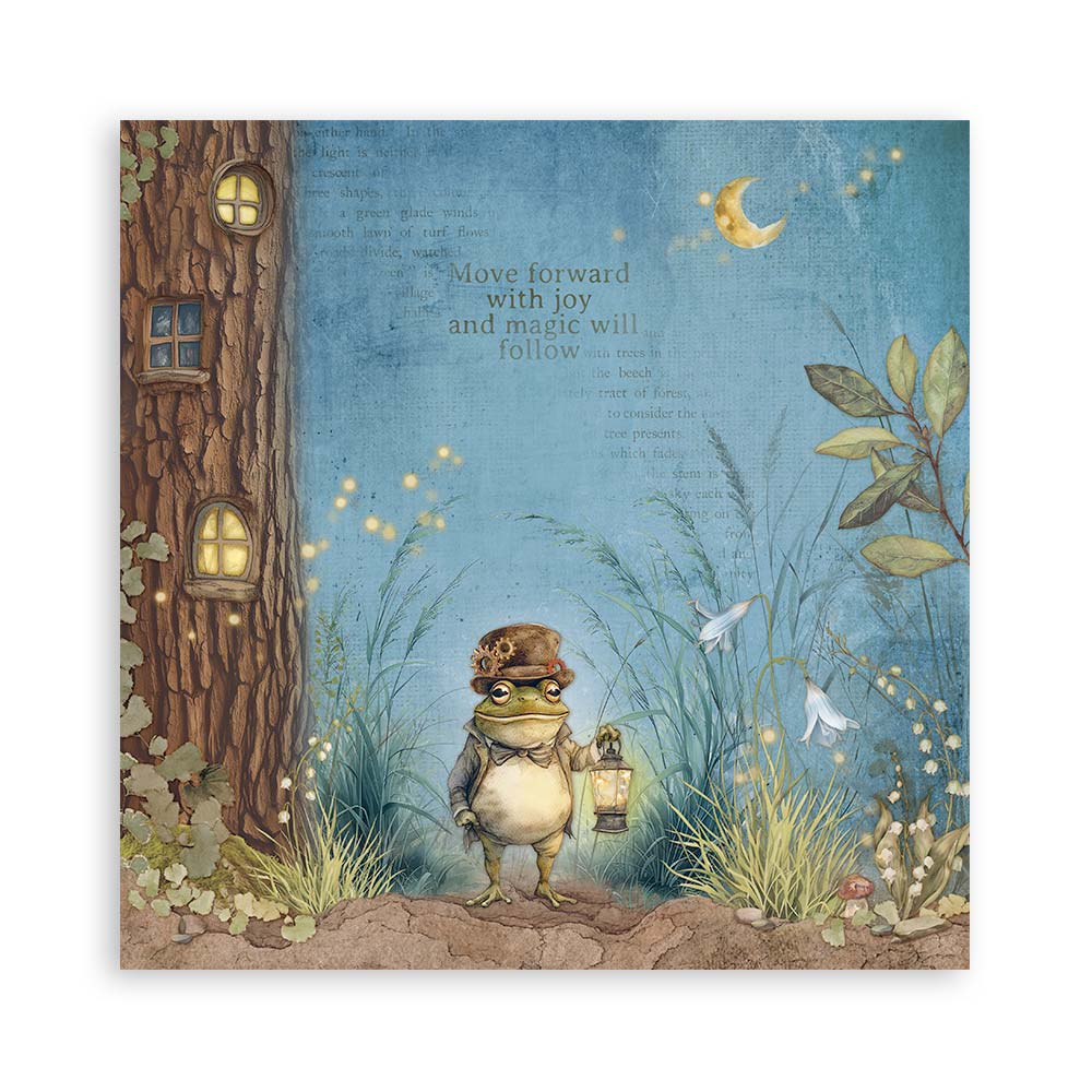 Bloc Scrapbooking 22 Hojas Hidden Grove Stamperia - Image 16