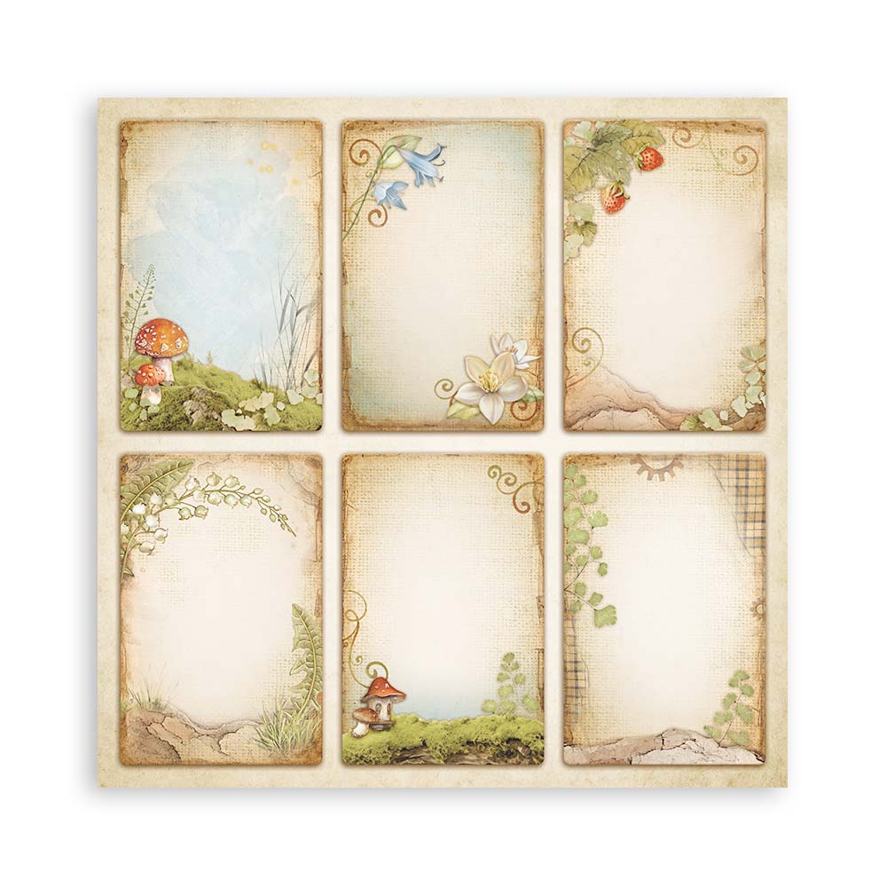 Bloc Scrapbooking 22 Hojas Hidden Grove Stamperia - Image 19