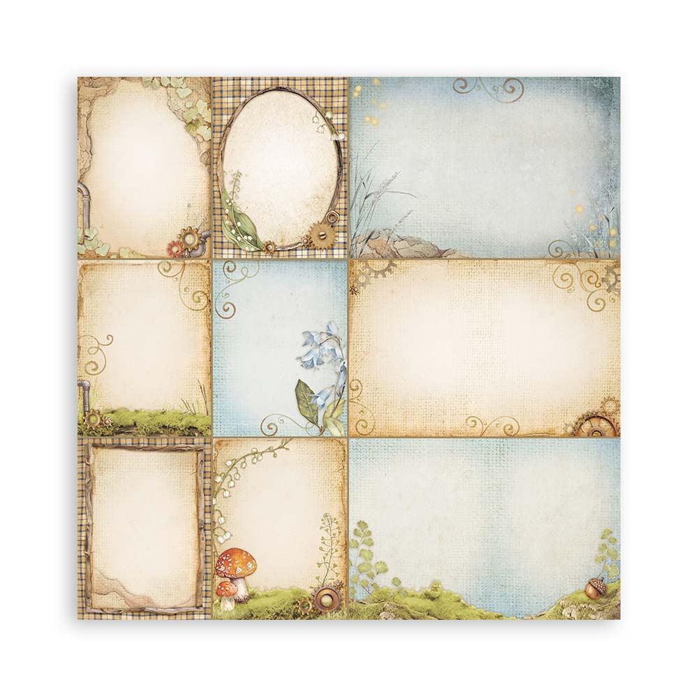 Bloc Scrapbooking 22 Hojas Hidden Grove Stamperia - Image 23