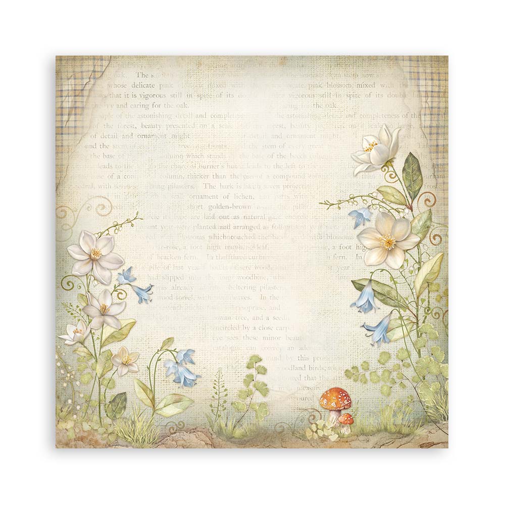 Bloc Scrapbooking 22 Hojas Hidden Grove Stamperia - Image 9
