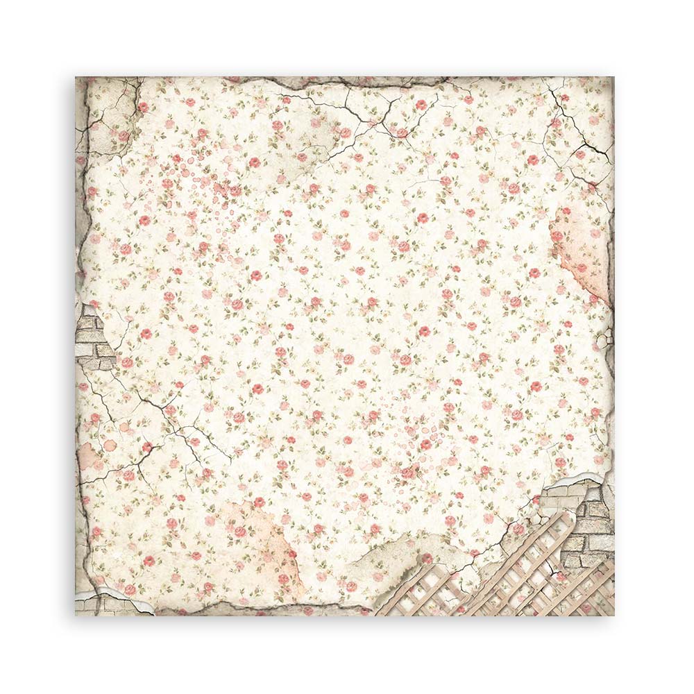 Bloc Scrapbooking 22 Hojas House of Roses Stamperia - Image 12