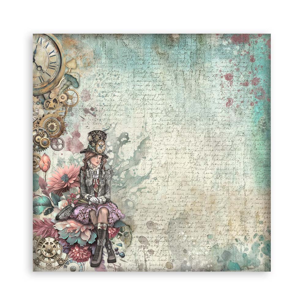 Bloc Scrapbooking 22 Hojas Master of Magic Stamperia - Image 10