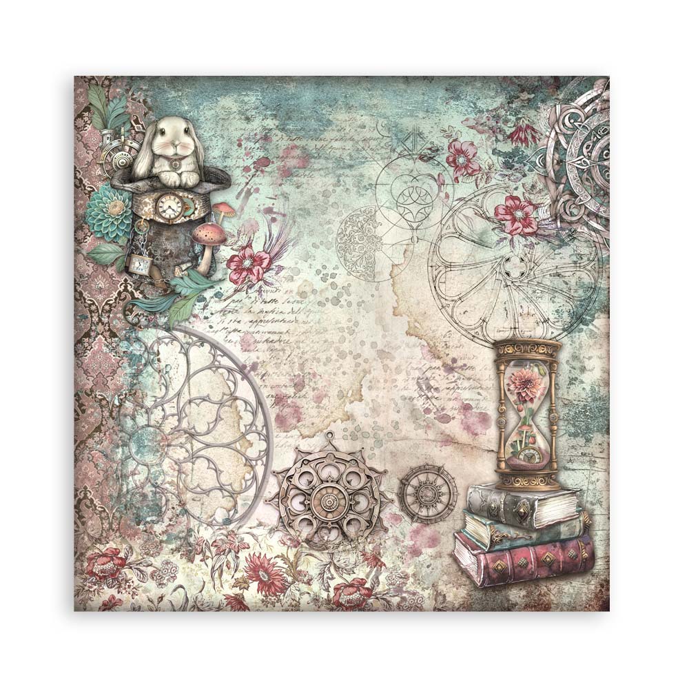 Bloc Scrapbooking 22 Hojas Master of Magic Stamperia - Image 16