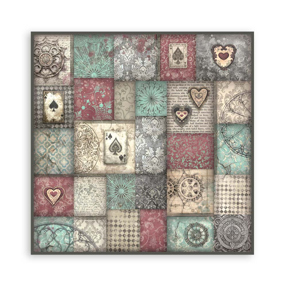 Bloc Scrapbooking 22 Hojas Master of Magic Stamperia - Image 18