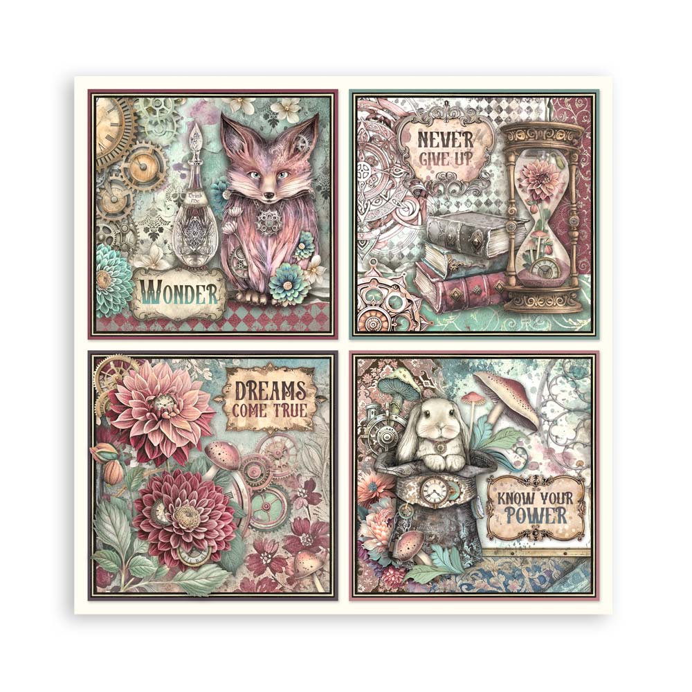 Bloc Scrapbooking 22 Hojas Master of Magic Stamperia - Image 21