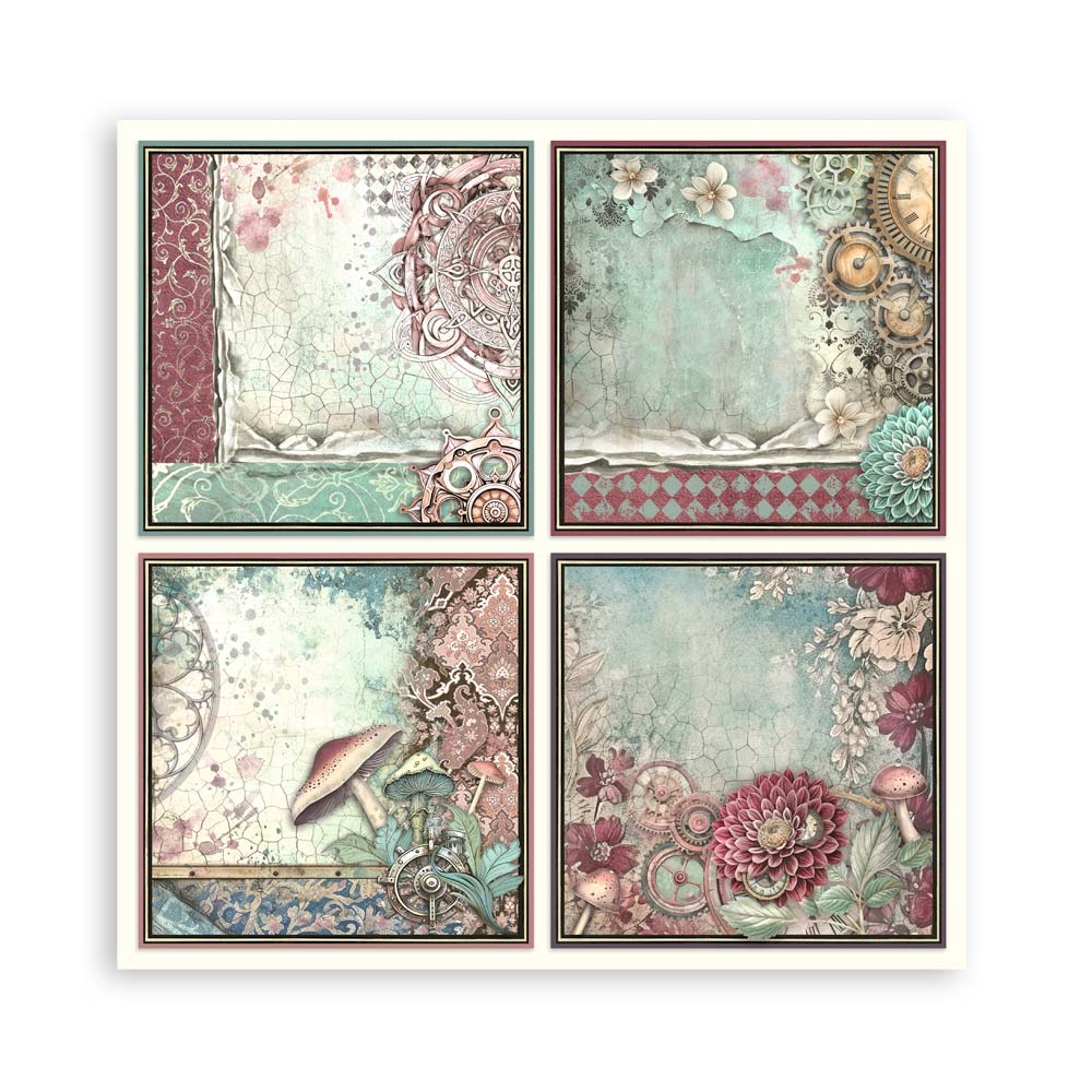 Bloc Scrapbooking 22 Hojas Master of Magic Stamperia - Image 22