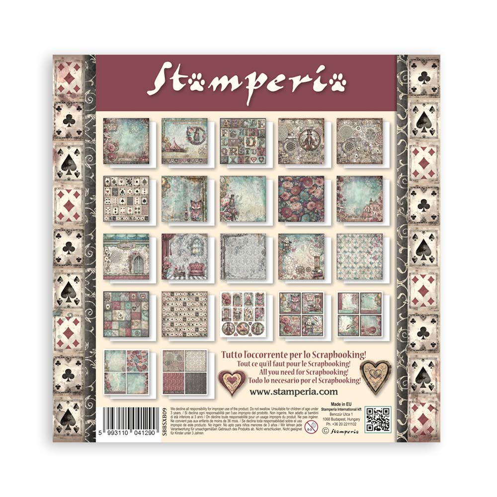 Bloc Scrapbooking 22 Hojas Master of Magic Stamperia - Image 25