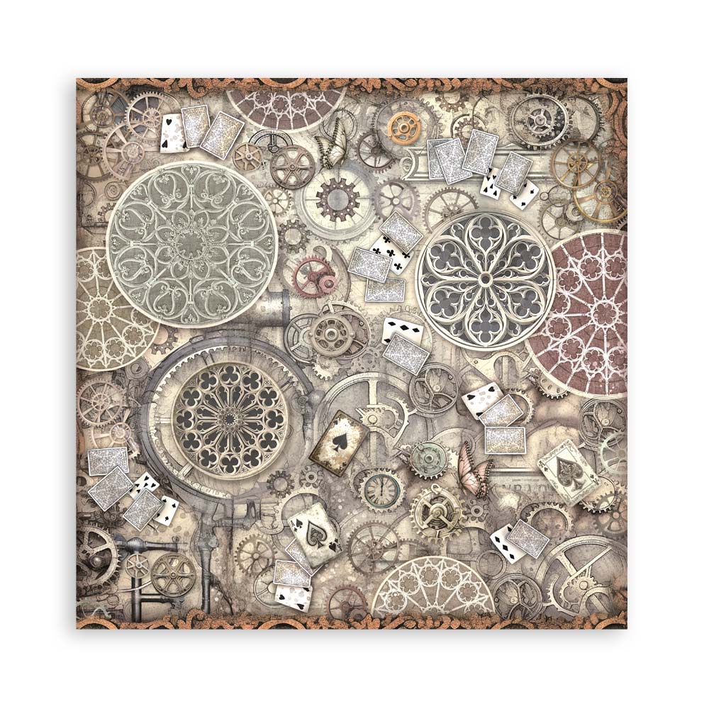 Bloc Scrapbooking 22 Hojas Master of Magic Stamperia - Image 7