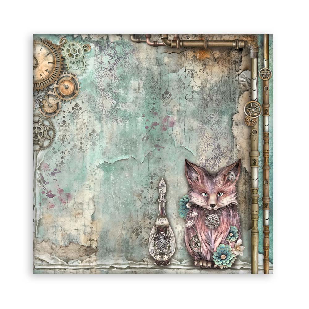 Bloc Scrapbooking 22 Hojas Master of Magic Stamperia - Image 9