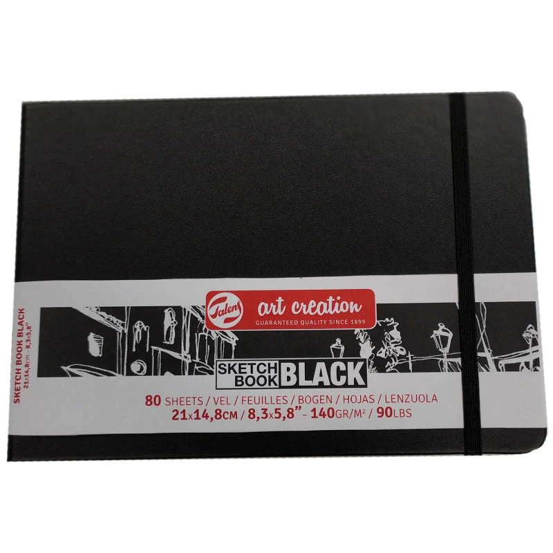 Bloc Sketchbook Negro 21x14,8 cm ART CREATION Negro