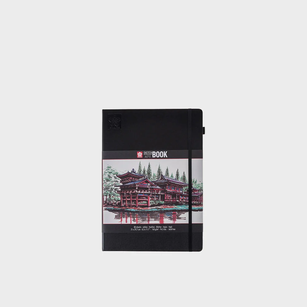 Bloc Sketchbook Negro A4 SAKURA - Image 2