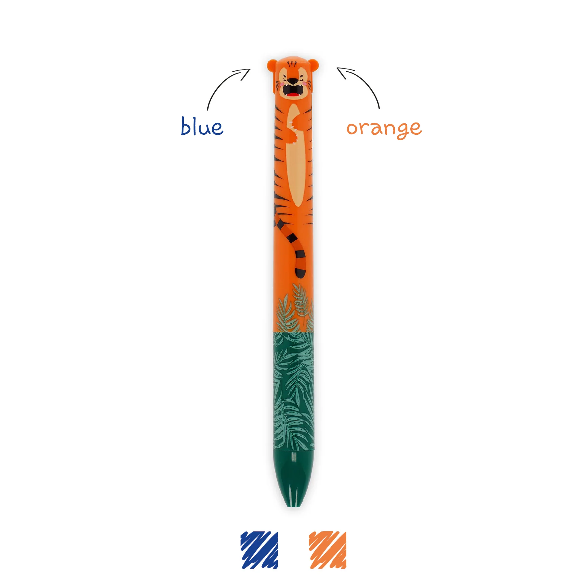 Bolígrafo 2 Colores Click&Clack Tigre Legami - Image 2
