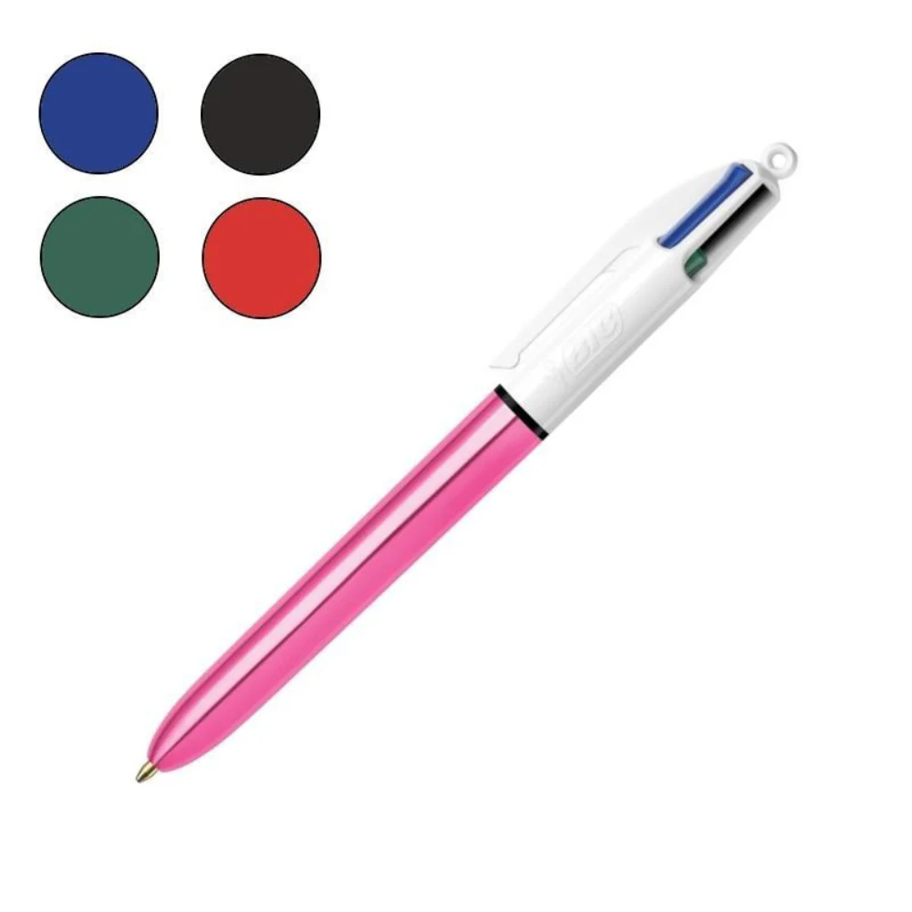 Bolígrafo 4 Colores Shine Bic - Image 3