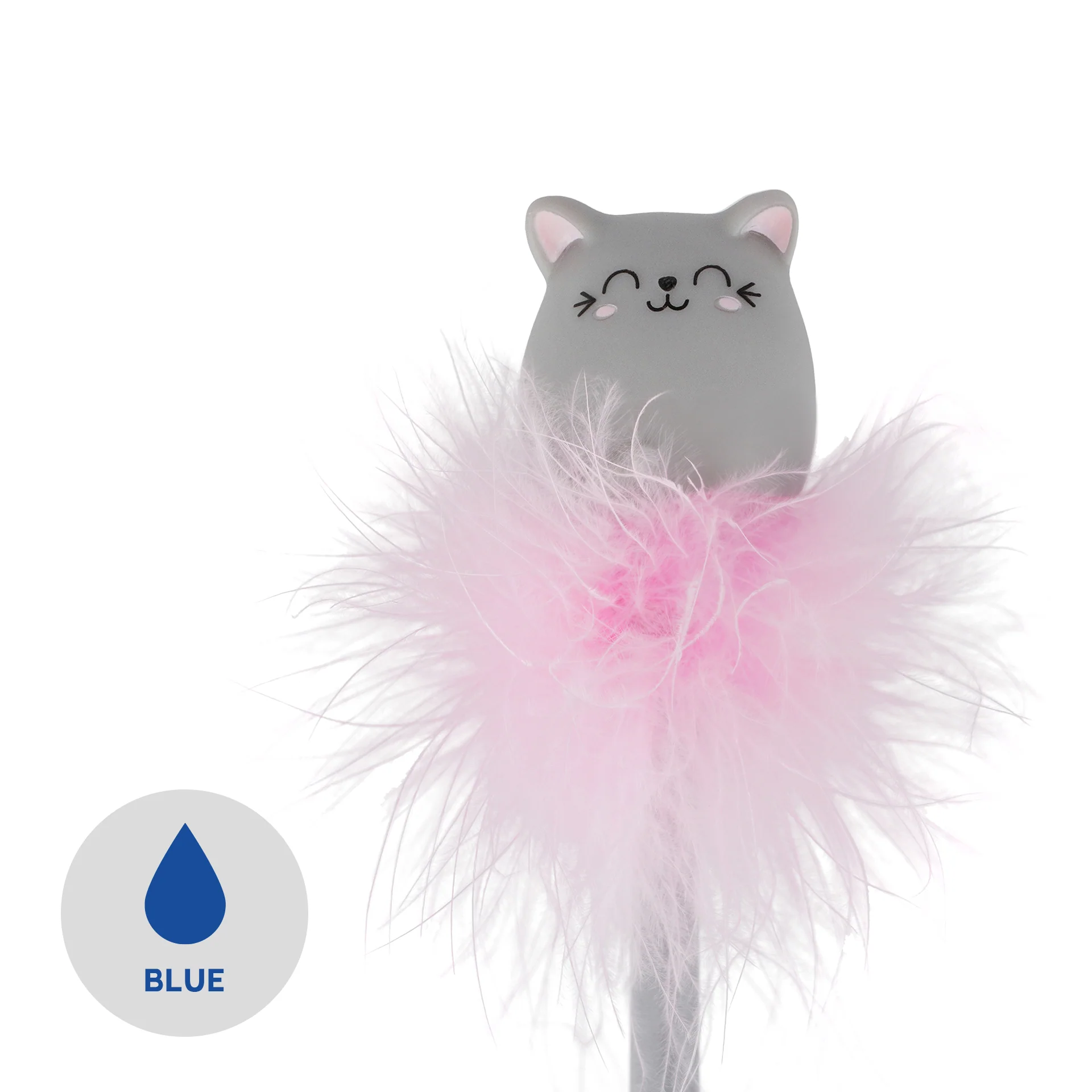 Bolígrafo Luminoso con Plumas Gatito Legami - Image 2
