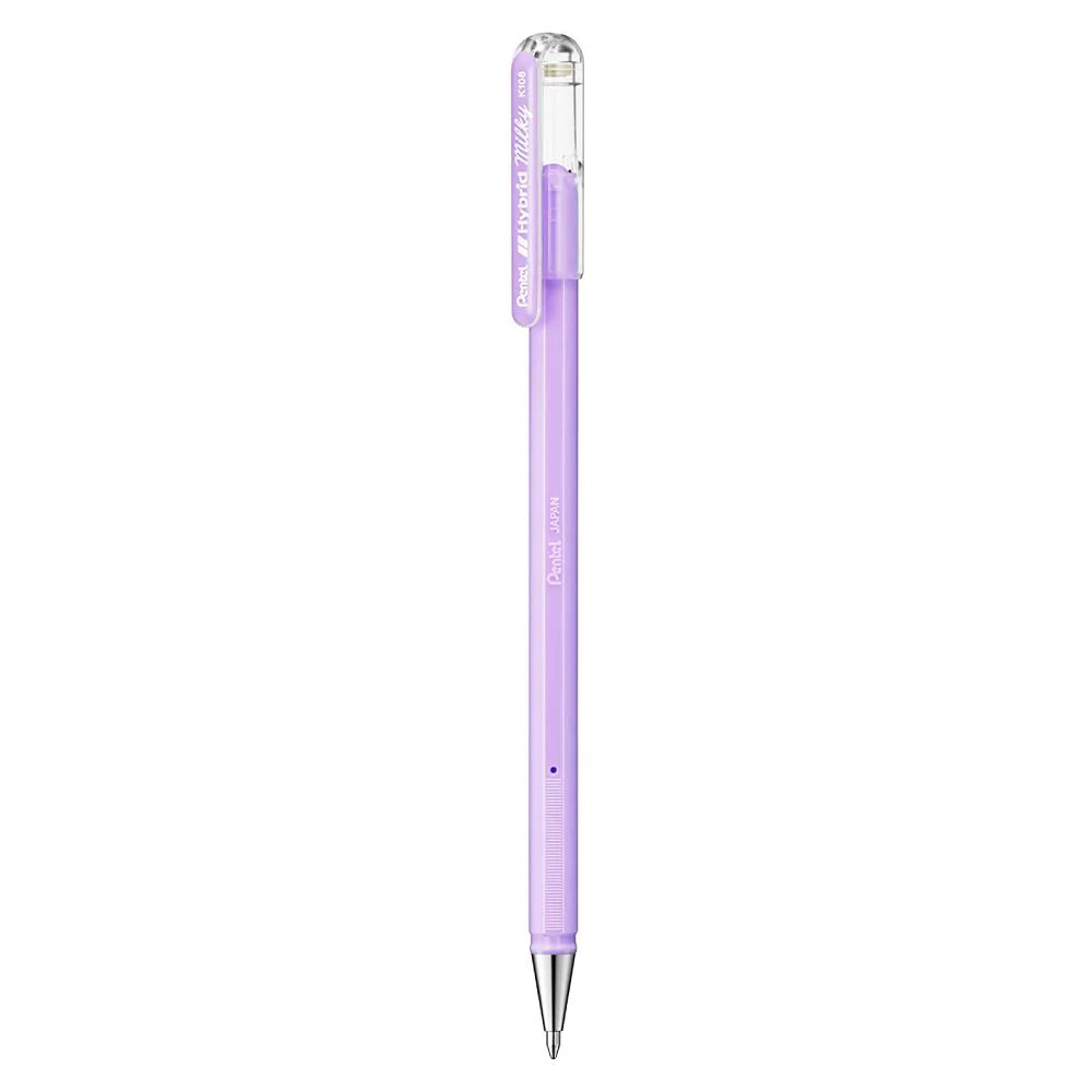Bolígrafos Pastel Roller Gel Hybrid Milky K108P Pentel - Image 3