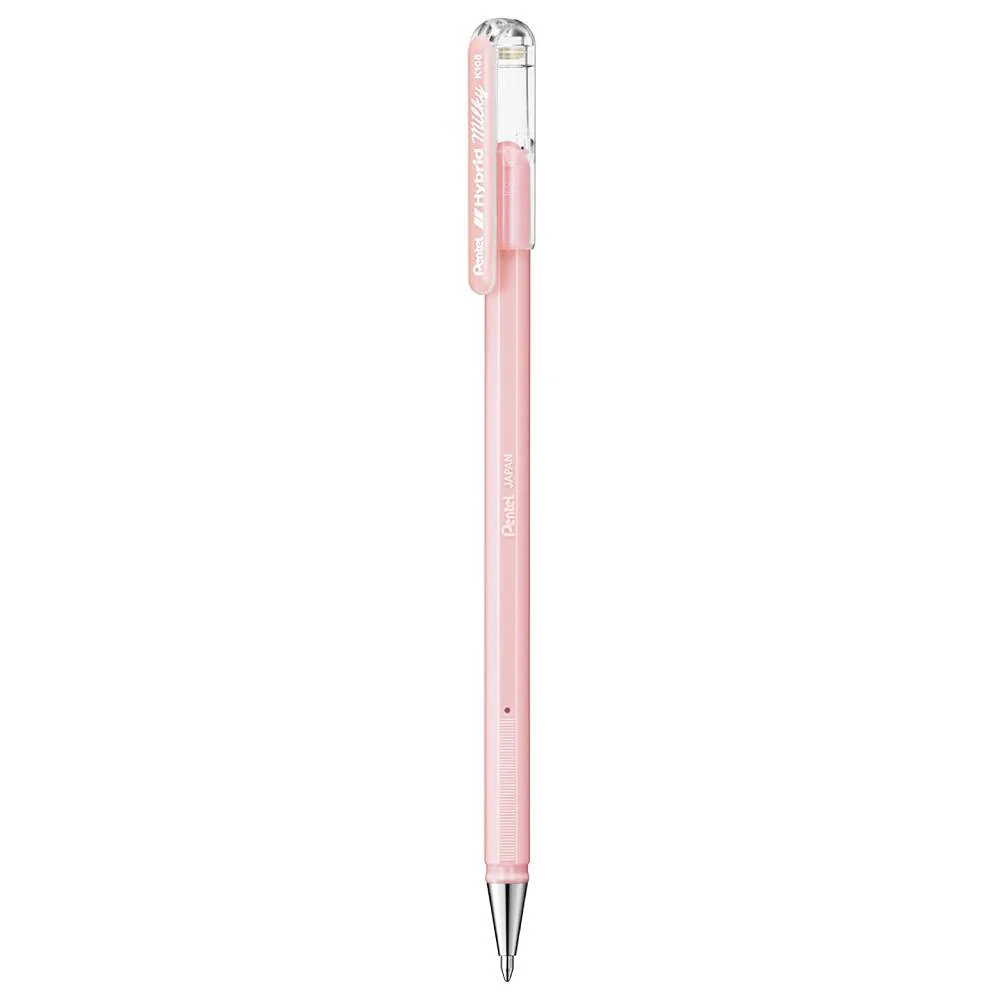 Bolígrafos Pastel Roller Gel Hybrid Milky K108P Pentel - Image 5