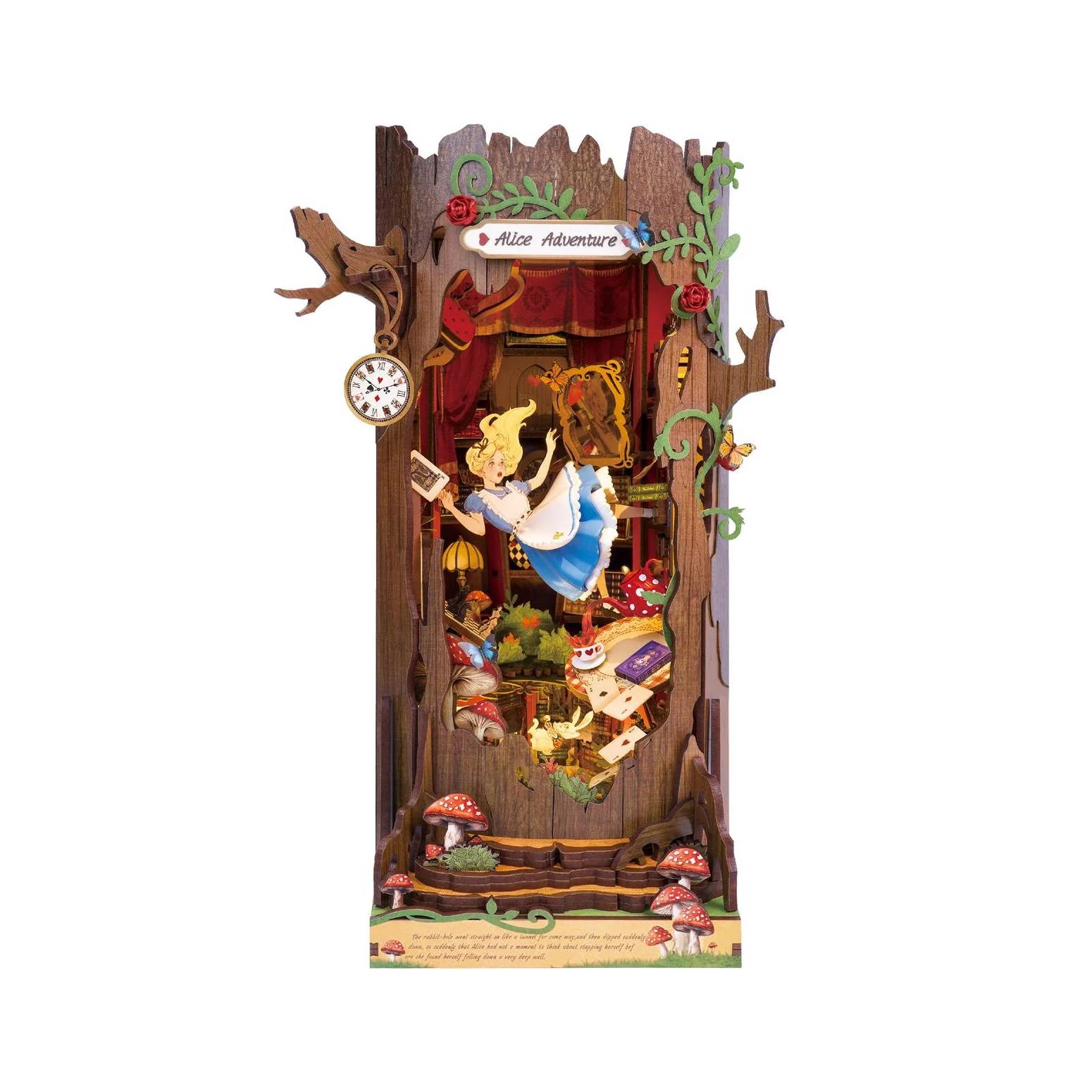 Book Nook Alice Adventure Robotime