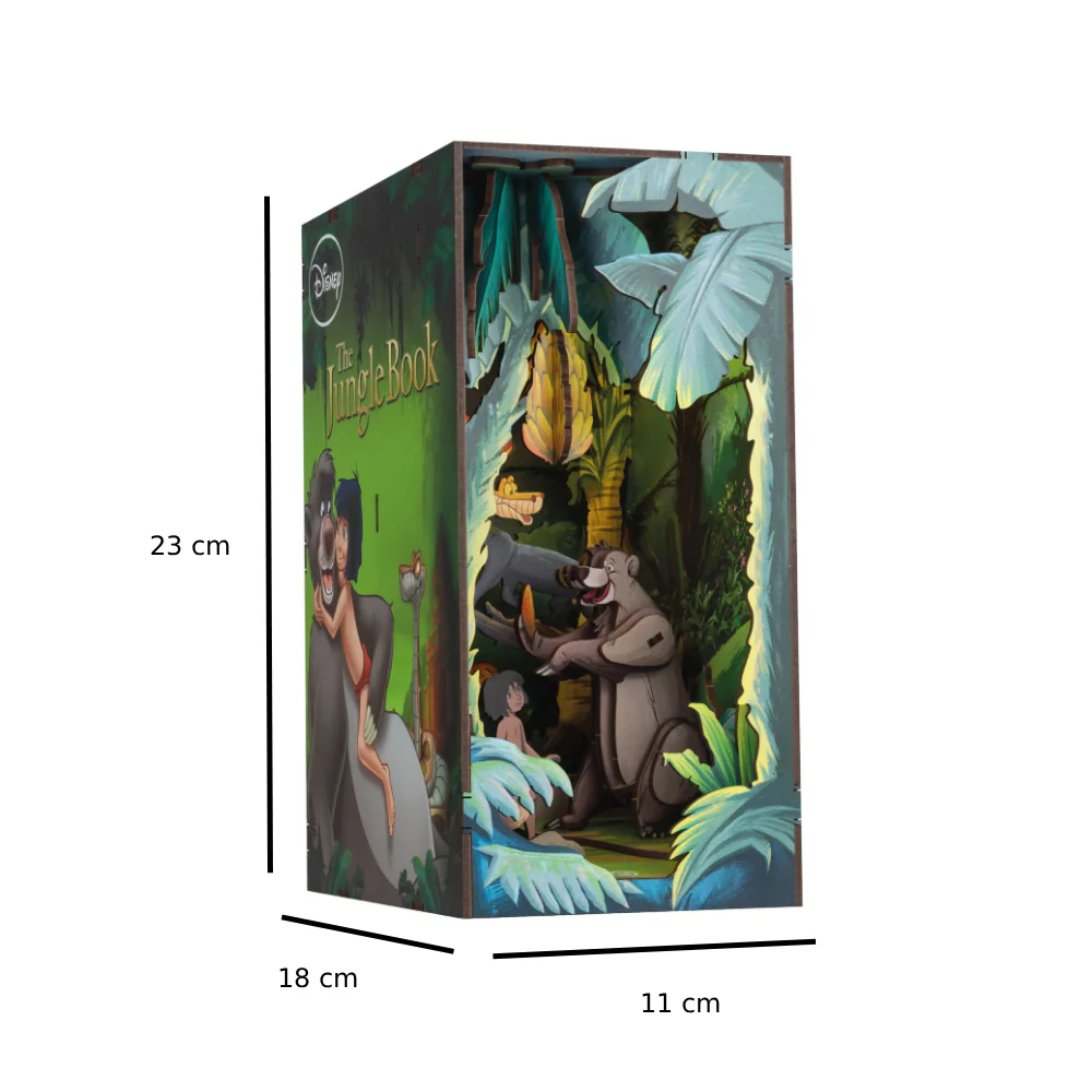 Book Nook El Libro de la Selva Disney con LED Revell - Image 3