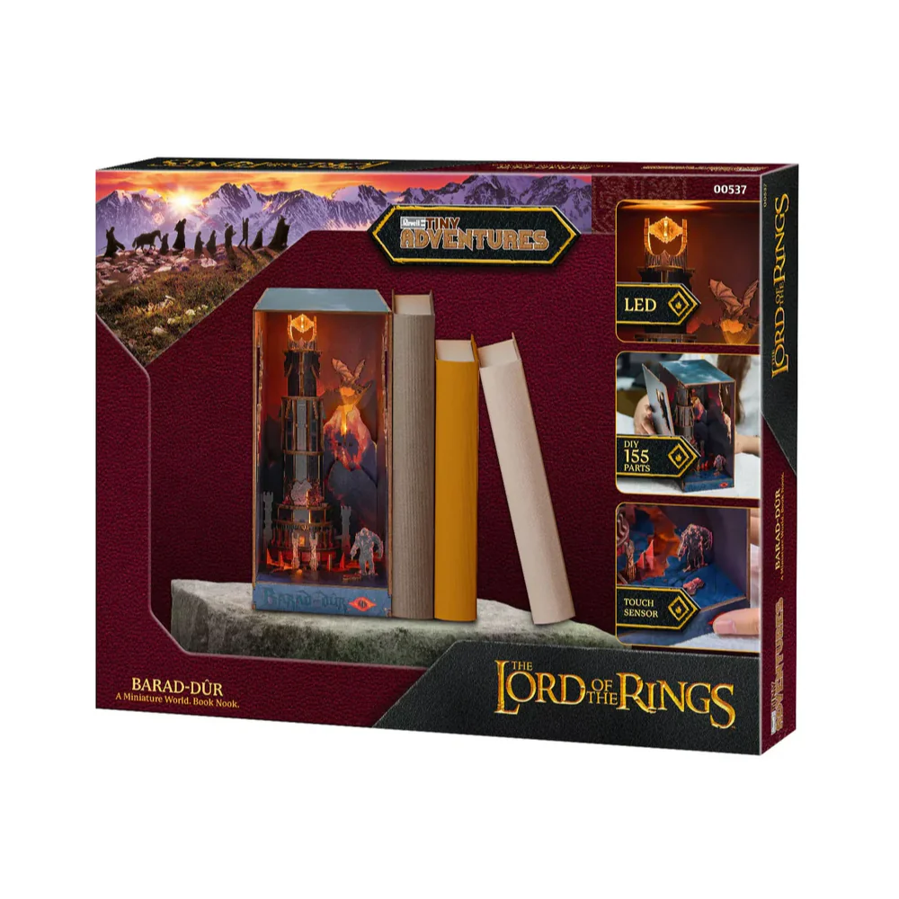 Book Nook El Señor de los Anillos Barad-Dûr con LED Revell - Image 7