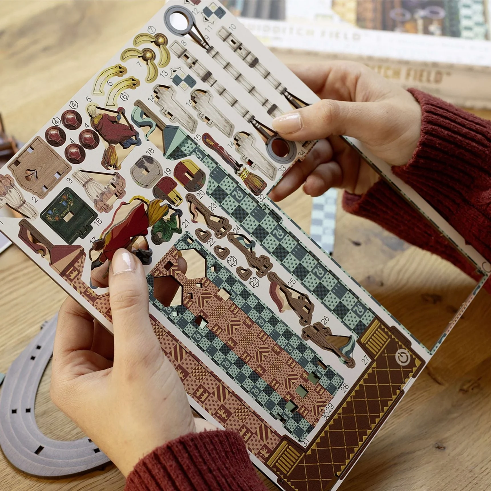 Book Nook Harry Potter Quidditch Revell - Image 4
