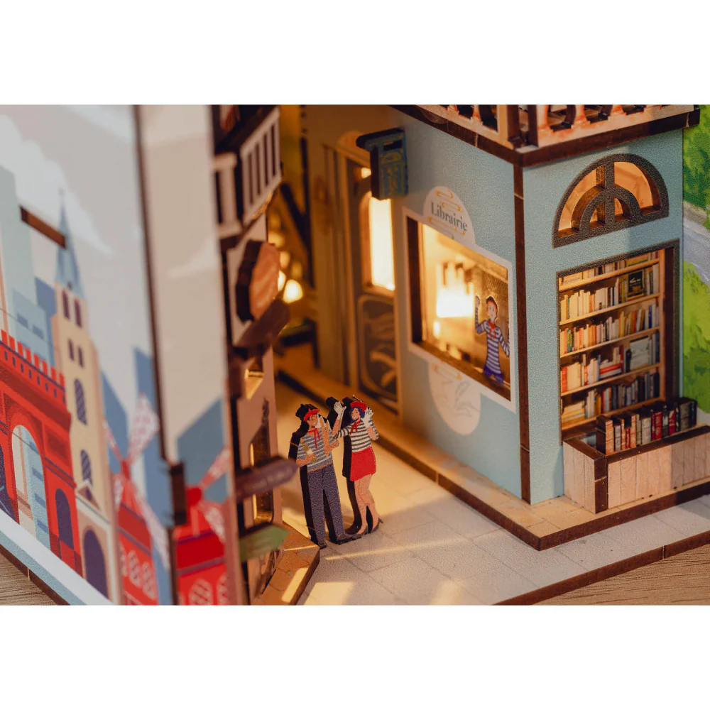 Book Nook París Torre Eiffel con LED Revell - Image 6