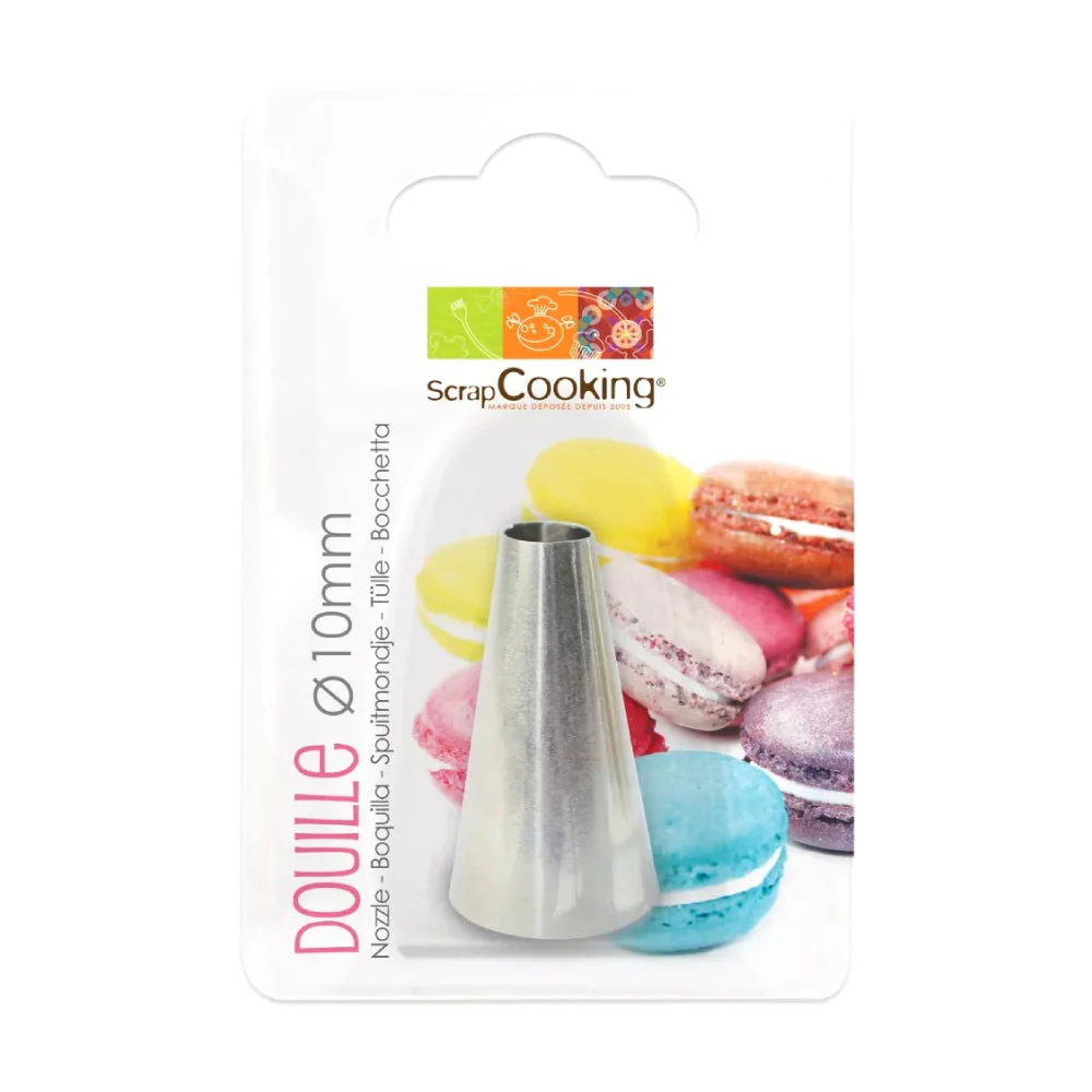 Boquilla Acero Inoxidable Macarons Scrapcooking - Image 3