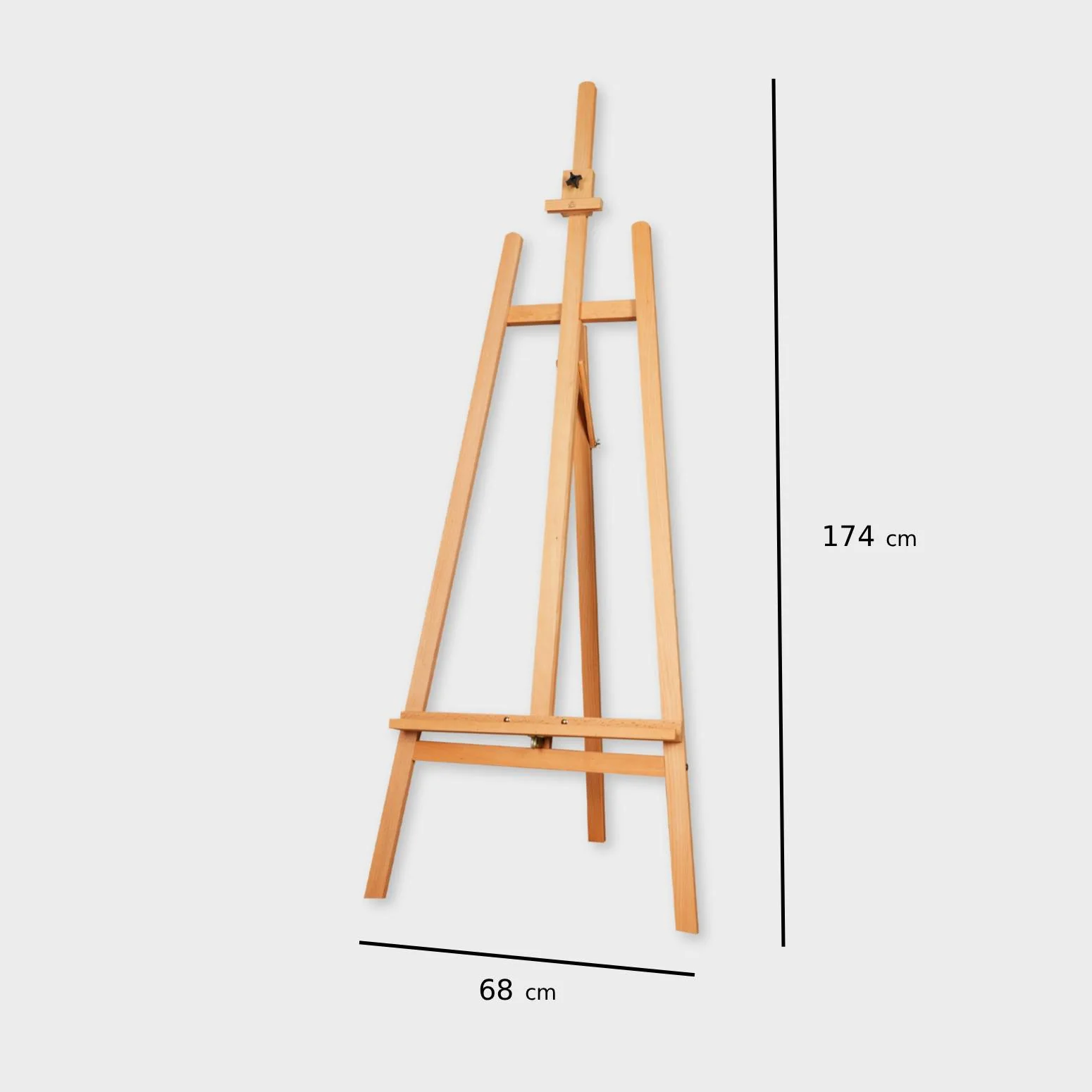 Caballete de Madera de Haya 174 cm Amperse - Image 2