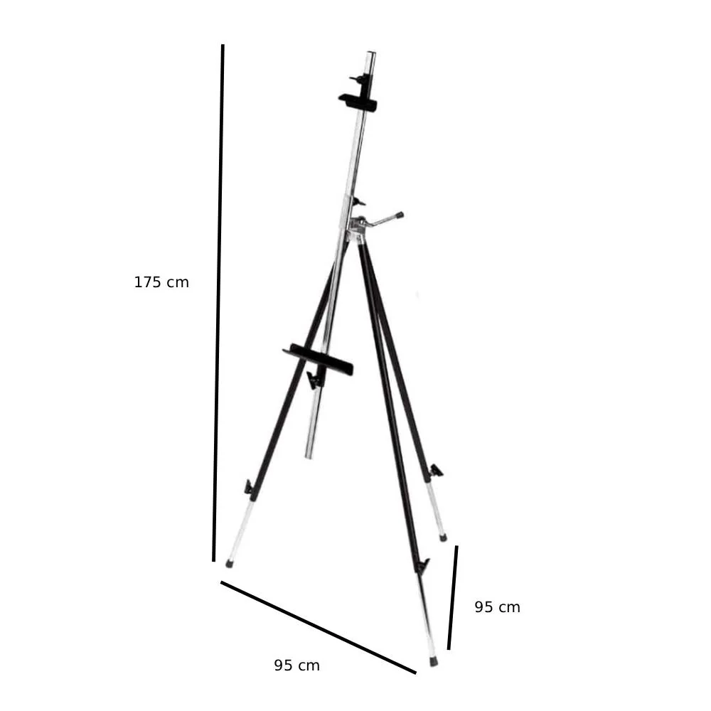 Caballete Metálico Trípode Plegable Seine 178cm con Bolsa Talens - Image 2