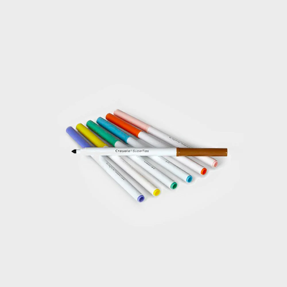 Caja 100 Rotuladores Super Tips Lavables Crayola - Image 3