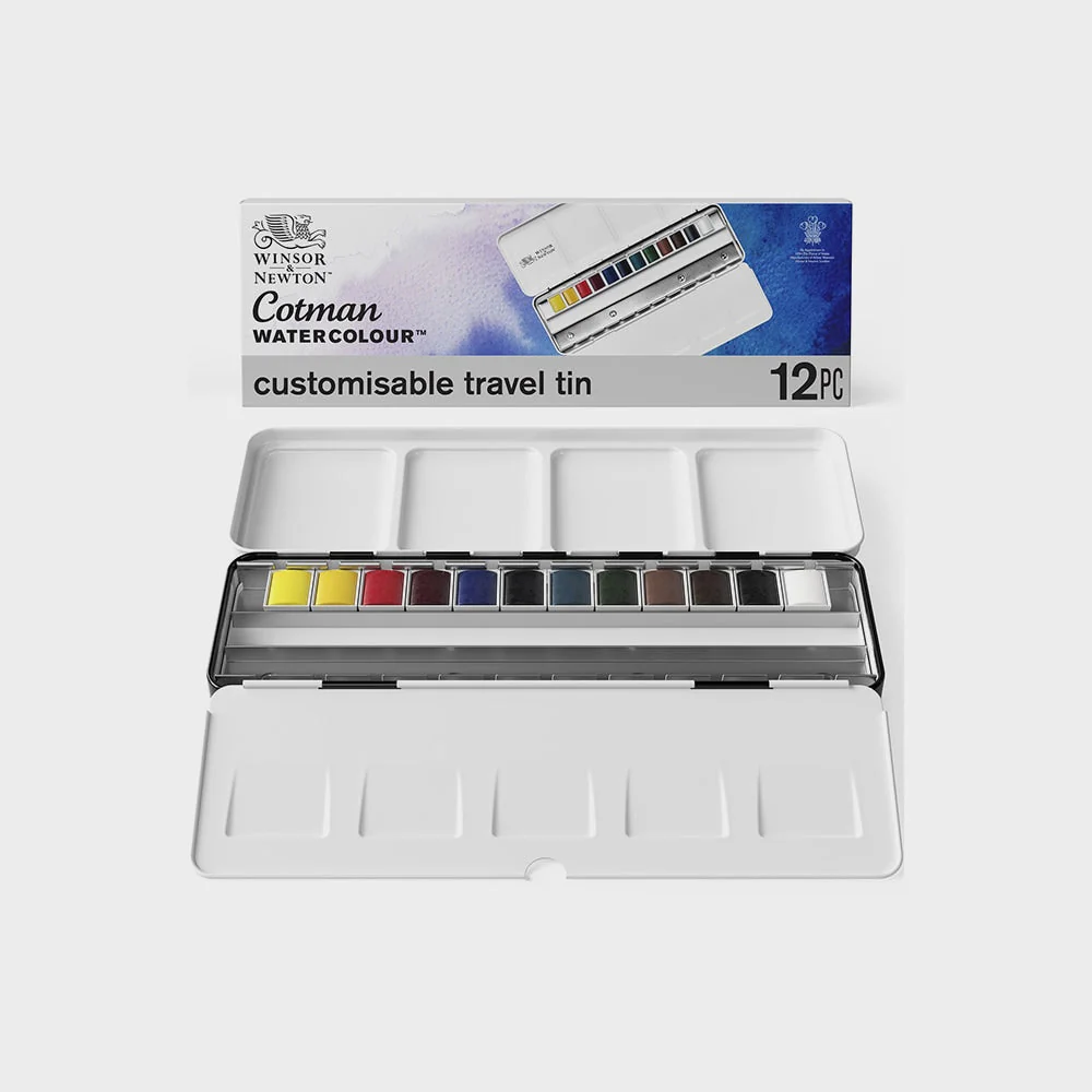 Caja 12 Acuarelas Cotman Winsor & Newton - Image 2