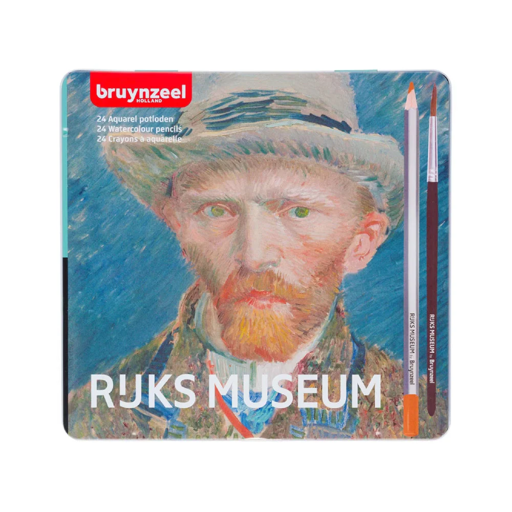 Caja 24 Lápices Acuarelables Museo Van Gogh Bruynzeel - Image 3
