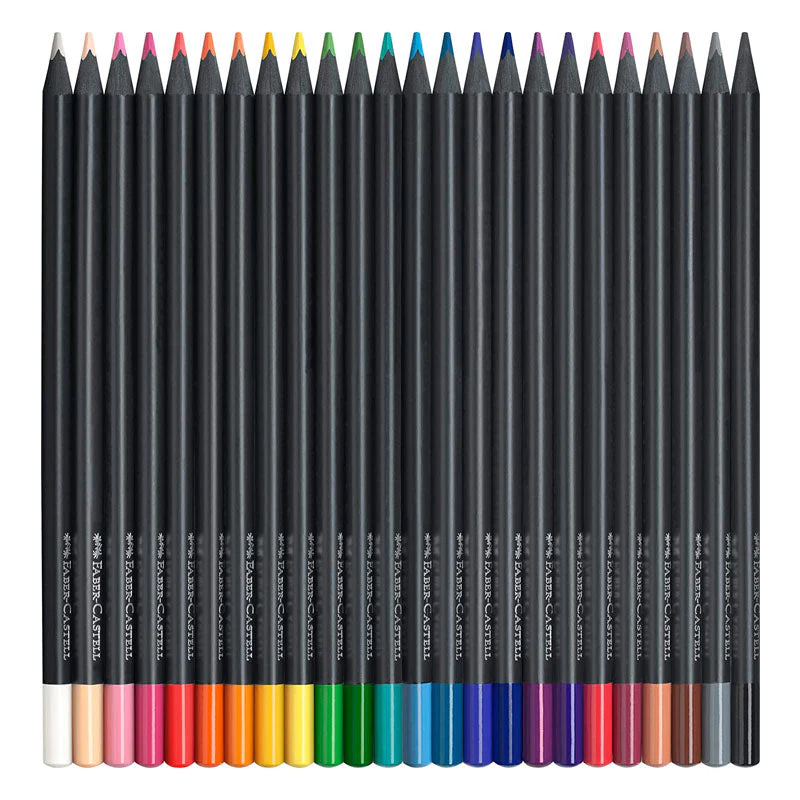 Caja 24 Lápices Black Edition Faber Castell - Image 2