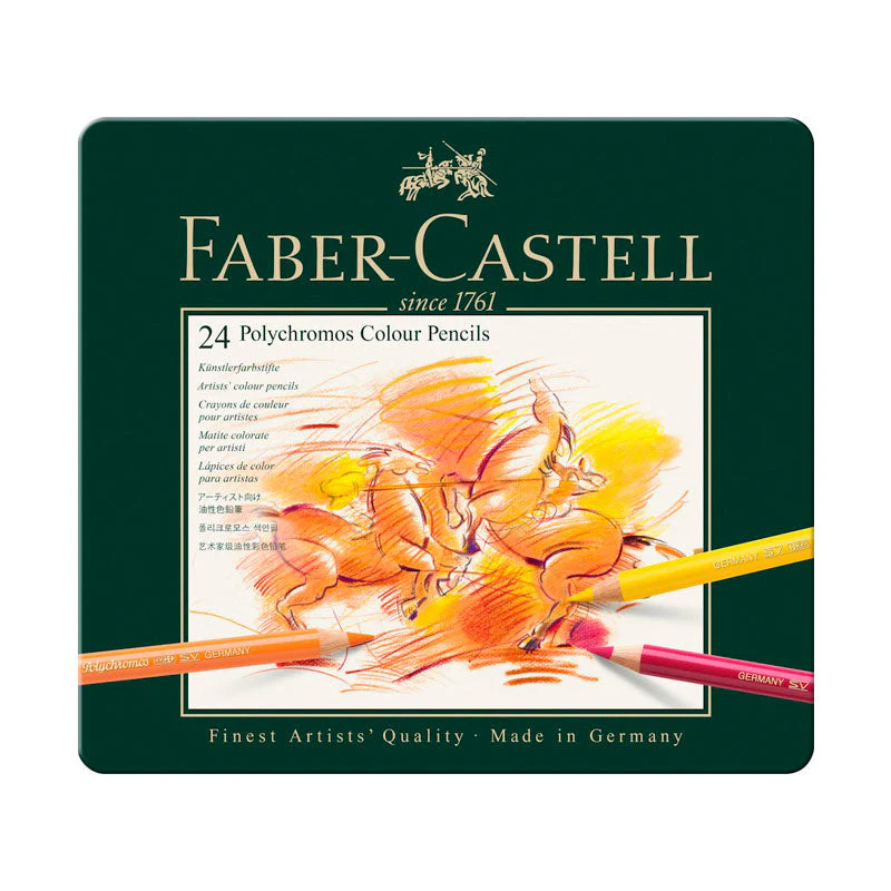 Caja 24 Lápices Polychromos Faber Castell - Image 2