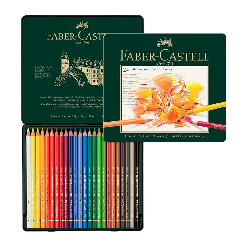 Caja 24 Lápices Polychromos Faber Castell - Image 3