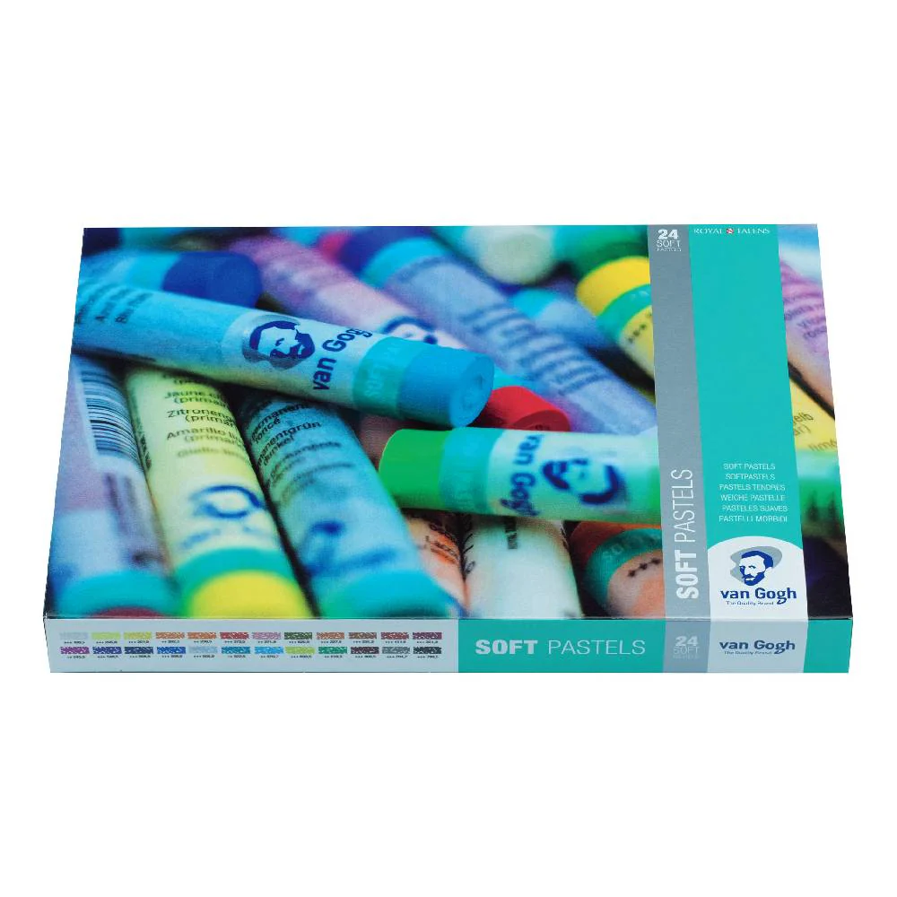 Caja 24 Pasteles Suaves Van Gogh