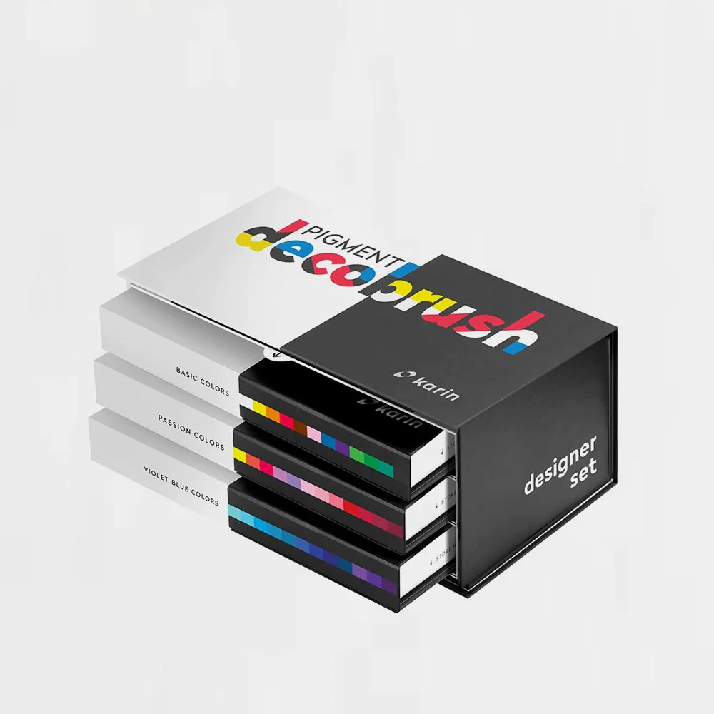 Caja 36 Rotuladores Pigment Decobrush Karin - Image 5