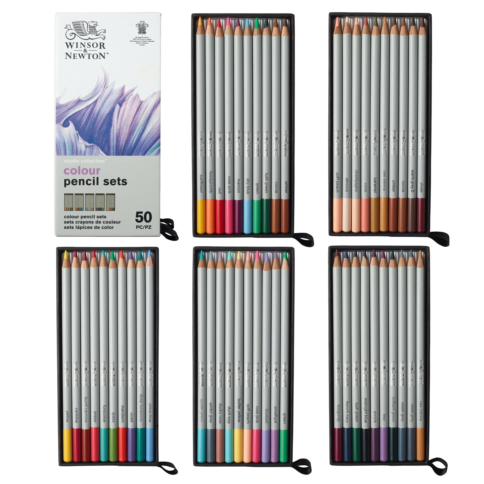 Caja 50 Lápices de Colores Studio Winsor & Newton - Image 3