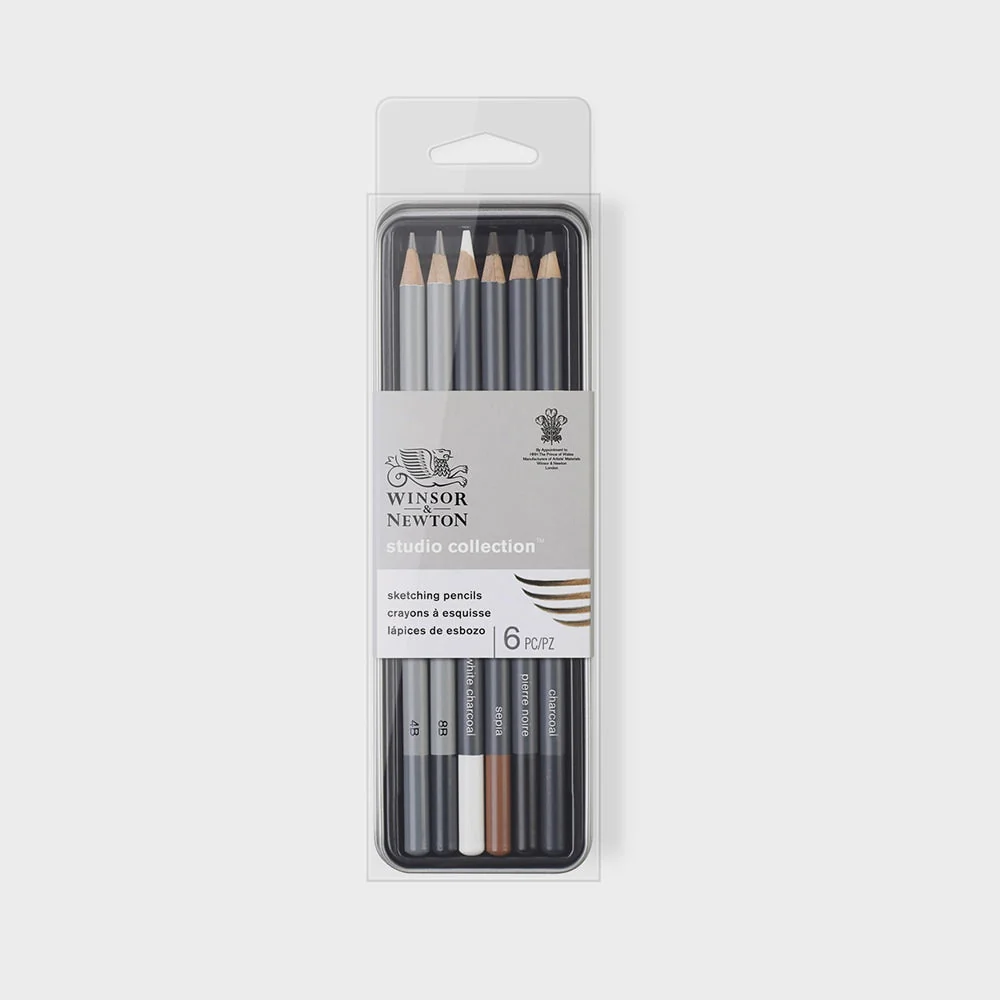 Caja 6 Lápices Esbozo Winsor & Newton - Image 3