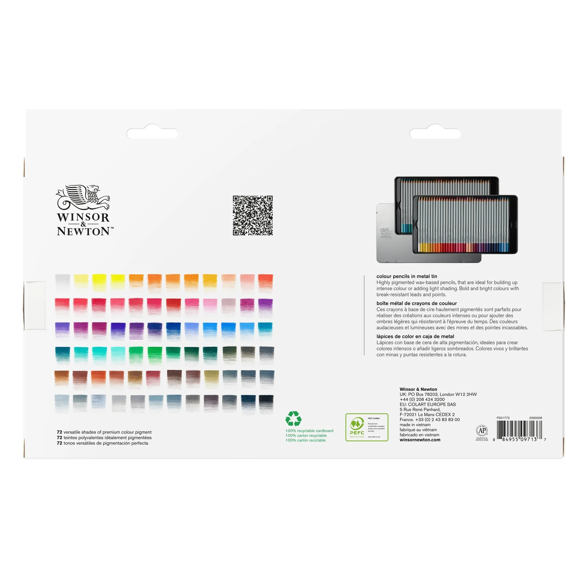 Caja 72 Lápices Studio Collection Winsor & Newton - Image 3