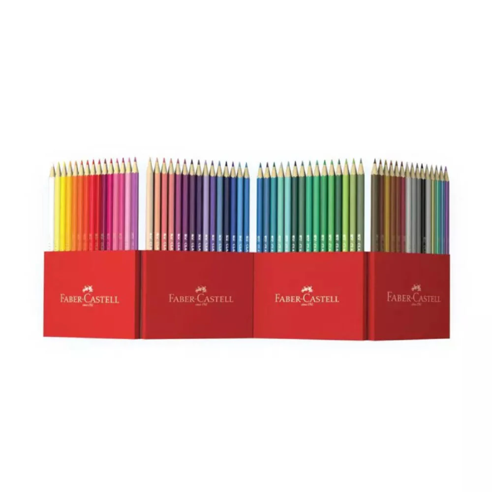 Caja Cartón 60 Lápices Clásicos de Colores Faber Castell - Image 2