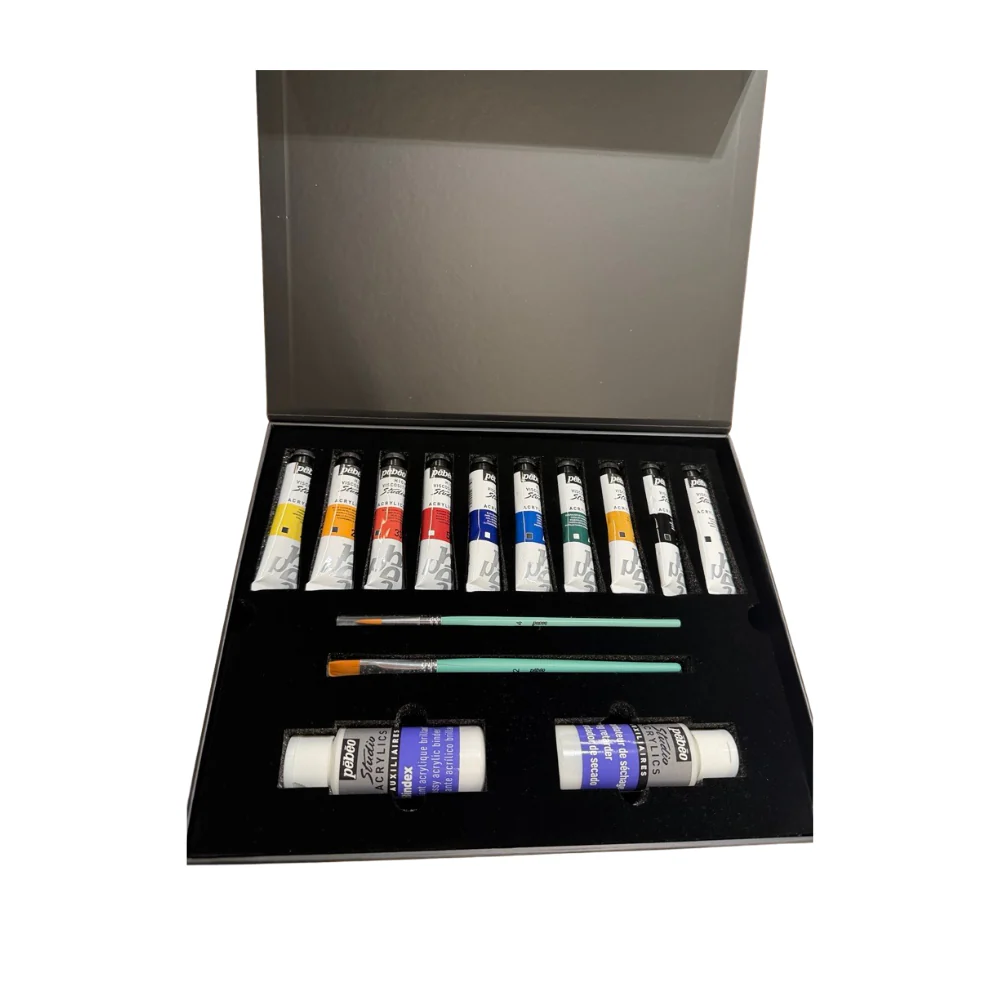 Caja Completa Técnicas Básicas Pintura Acrílica Pebeo - Image 3