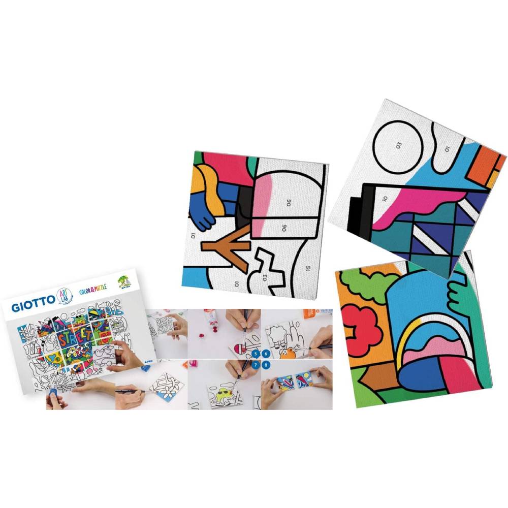 Caja Creativa Art Lab Color & Puzzle Giotto - Image 3