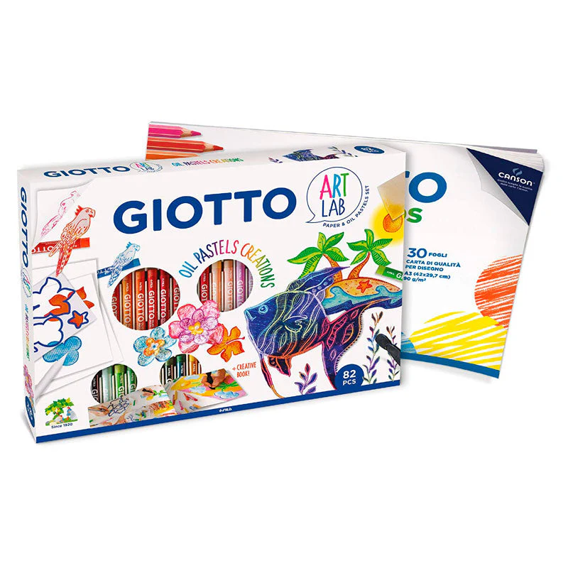 Caja Creativa Art Lab Oil Pastel Creations Giotto