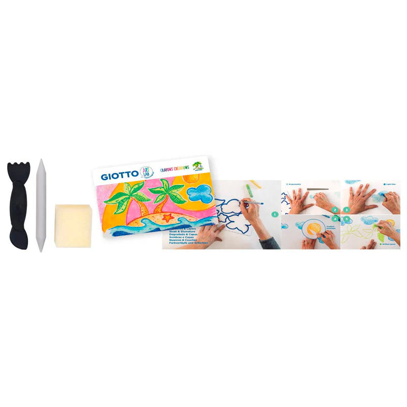 Caja Creativa Art Lab Oil Pastel Creations Giotto - Image 3