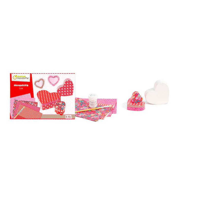 Caja Creativa Décopatch Amor Avenue Mandarine - Image 2