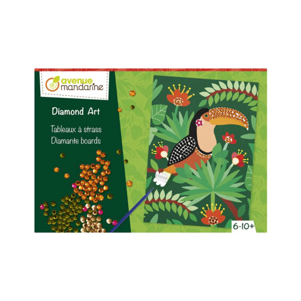 Caja Creativa Diamond Art Avenue Mandarine